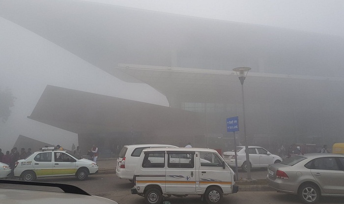 Dense fog affecting flights