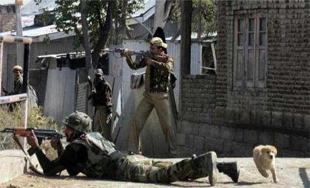 encounter between terrorist and BSF in bandipora