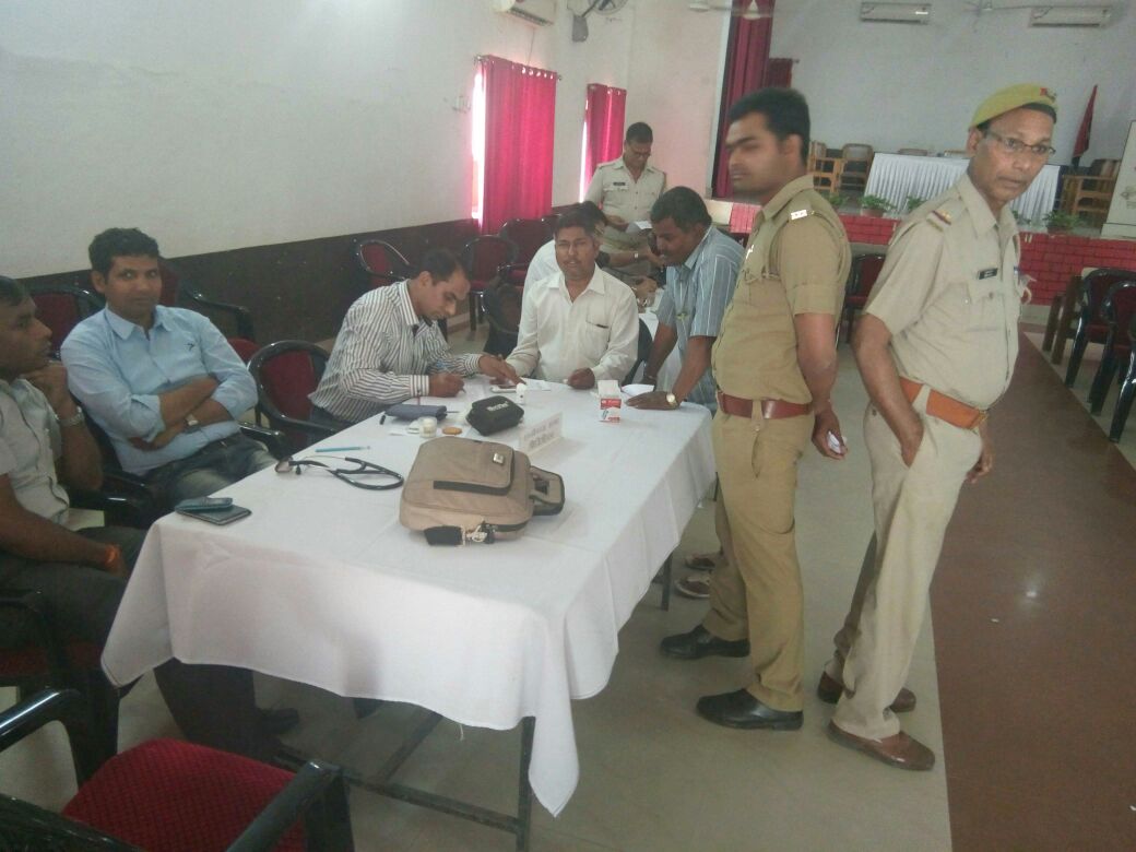 medical checkup camp by up police