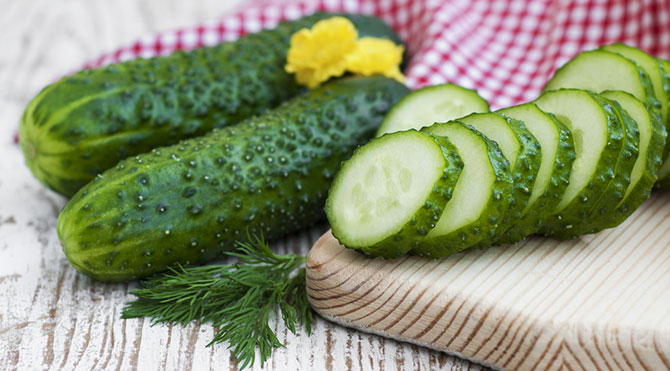 Cucumber can be eaten in the summer due to these benefits.