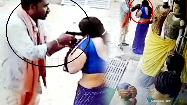 Varanasi: Police Released Robber photo in woman loot case CCTV Footage