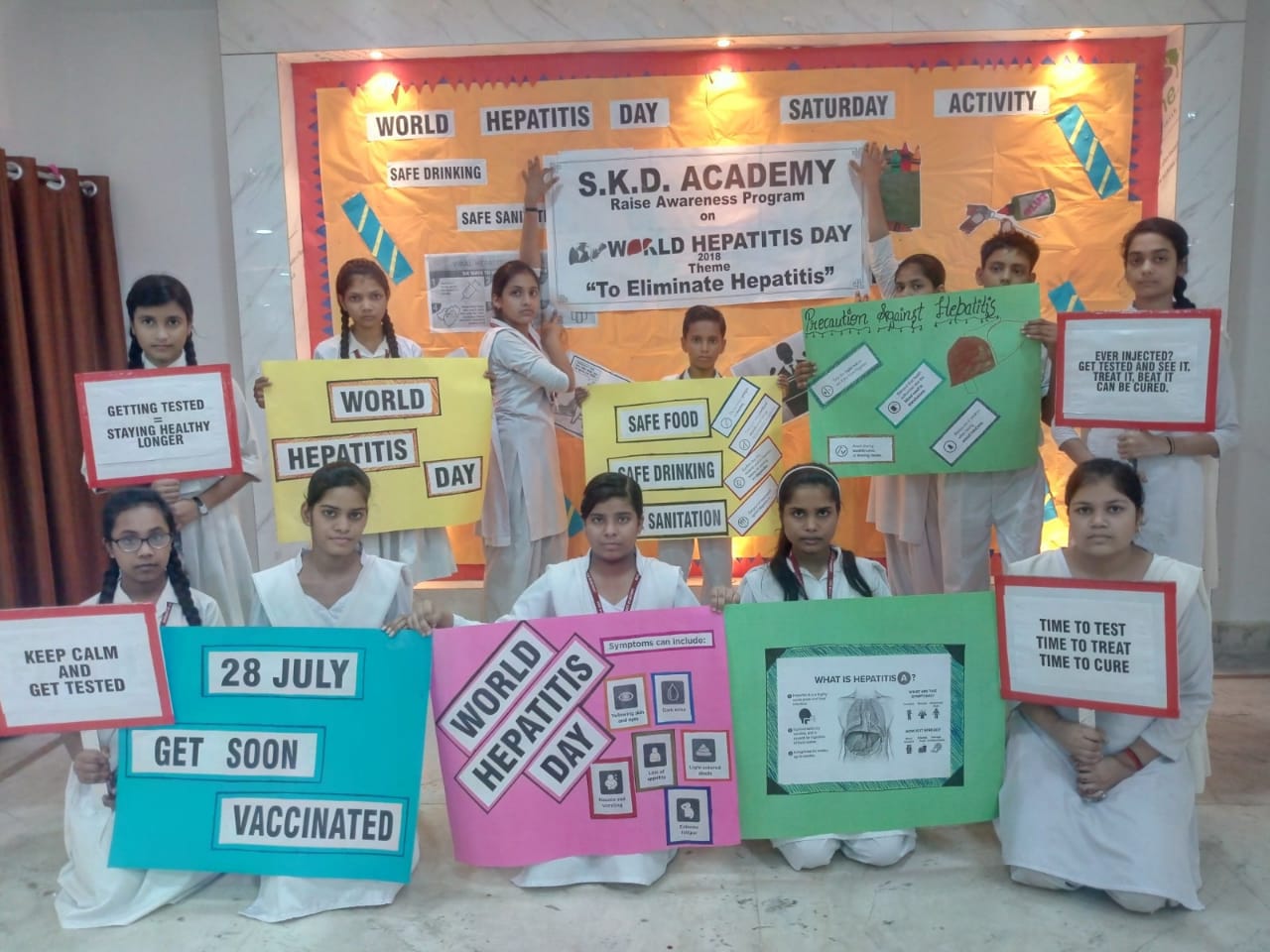 World Hepatitis Day: SKD Academy Raised Awareness of viral Hepatitis