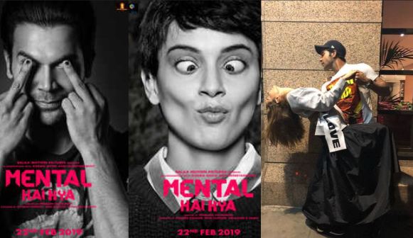 'Mental Hai Kya' wrap up with Kangana and Rajkumar's romantic dance pose !!