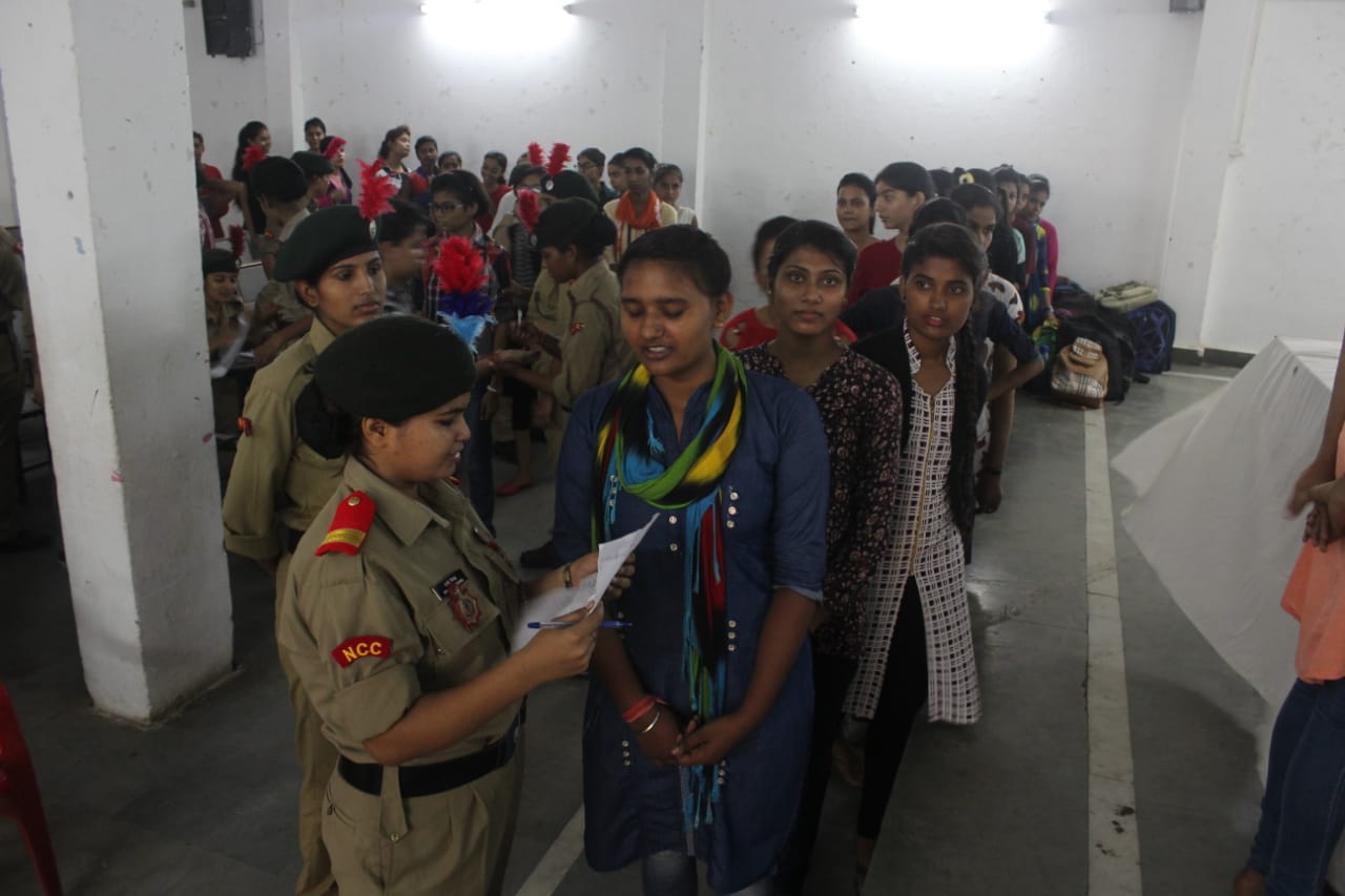 N.C.C Enrollment Program was organized at Guru Nanak Girls' Degree College