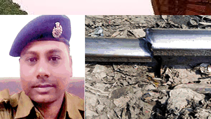 Military train escaped from accident RPF Cop saved Life of Army Mens