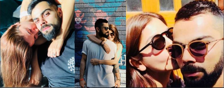 Anushka's Backhug to Virat is the cutest thing that will Brighten up your Monday