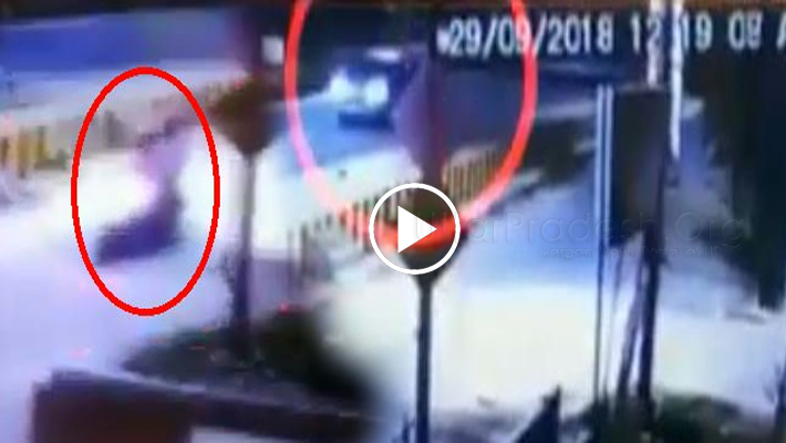 CCTV Footage Video Vivek Tiwari Death Case