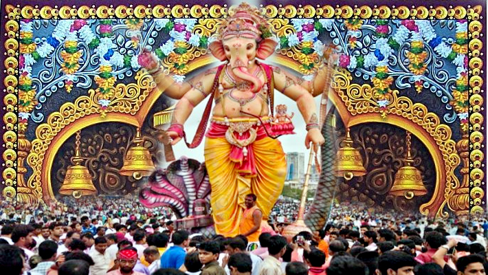 Ganesh Chaturthi Hindu Festival Celebration