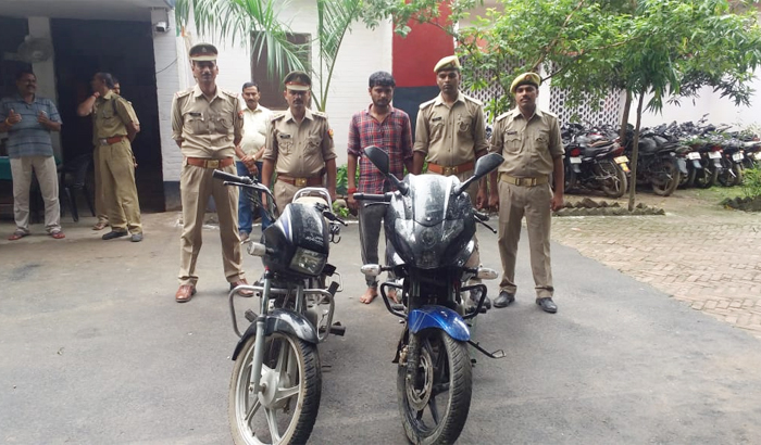 Pratapgarh Vicious criminal arrested during vehicle checking campaign