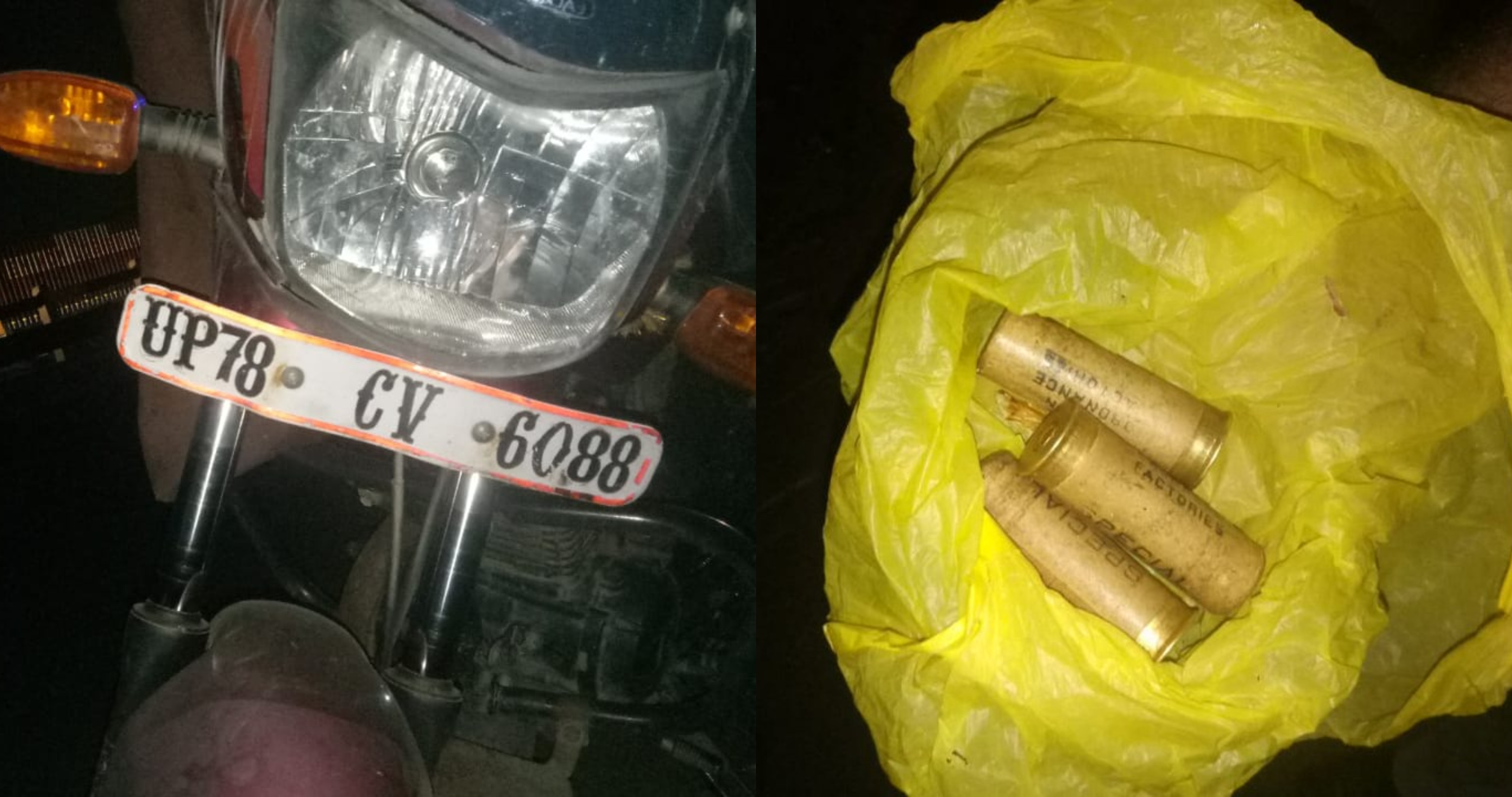 Police recovered 3 live cartridge from unclaimed bike 