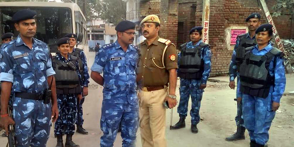 Security Increased of Iqbal Ansari Residence in Ayodhya