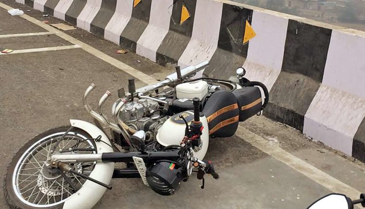 Sonbhadra bike-truck collision
