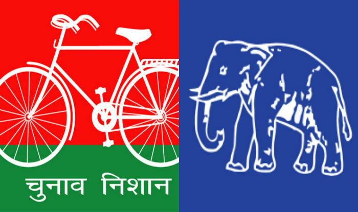 In reserved seats Contest elections BSP on 10 seats and SP in 7 seats