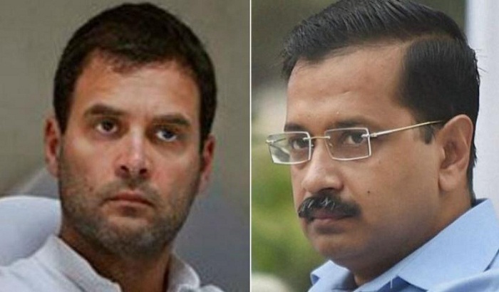 AAP is trying to combine alliance with Congress but Rahul refuses
