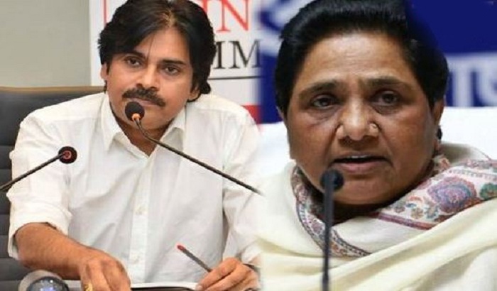 BSP supremo Mayawati made alliance with Superstar Pawan Kalyan