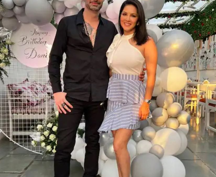Sunny Leone Celebrate Her Husband Daniel Weber Birthday