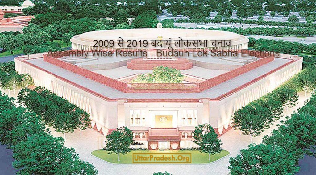 Budaun Lok Sabha Assembly Wise Results in 2009 2014 2019 parliamentary constituency Elections