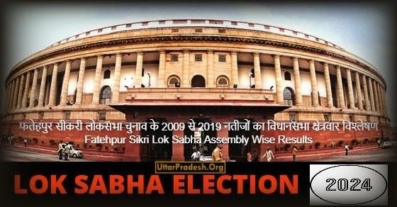 Fatehpur Sikri Lok Sabha Assembly Wise Results Analysis of 2009 2014 2019 parliamentary constituency Elections